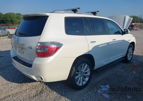 2010 Toyota Highlander Hybrid из США, поврежденный, VIN JTEBW3EH9A2045284